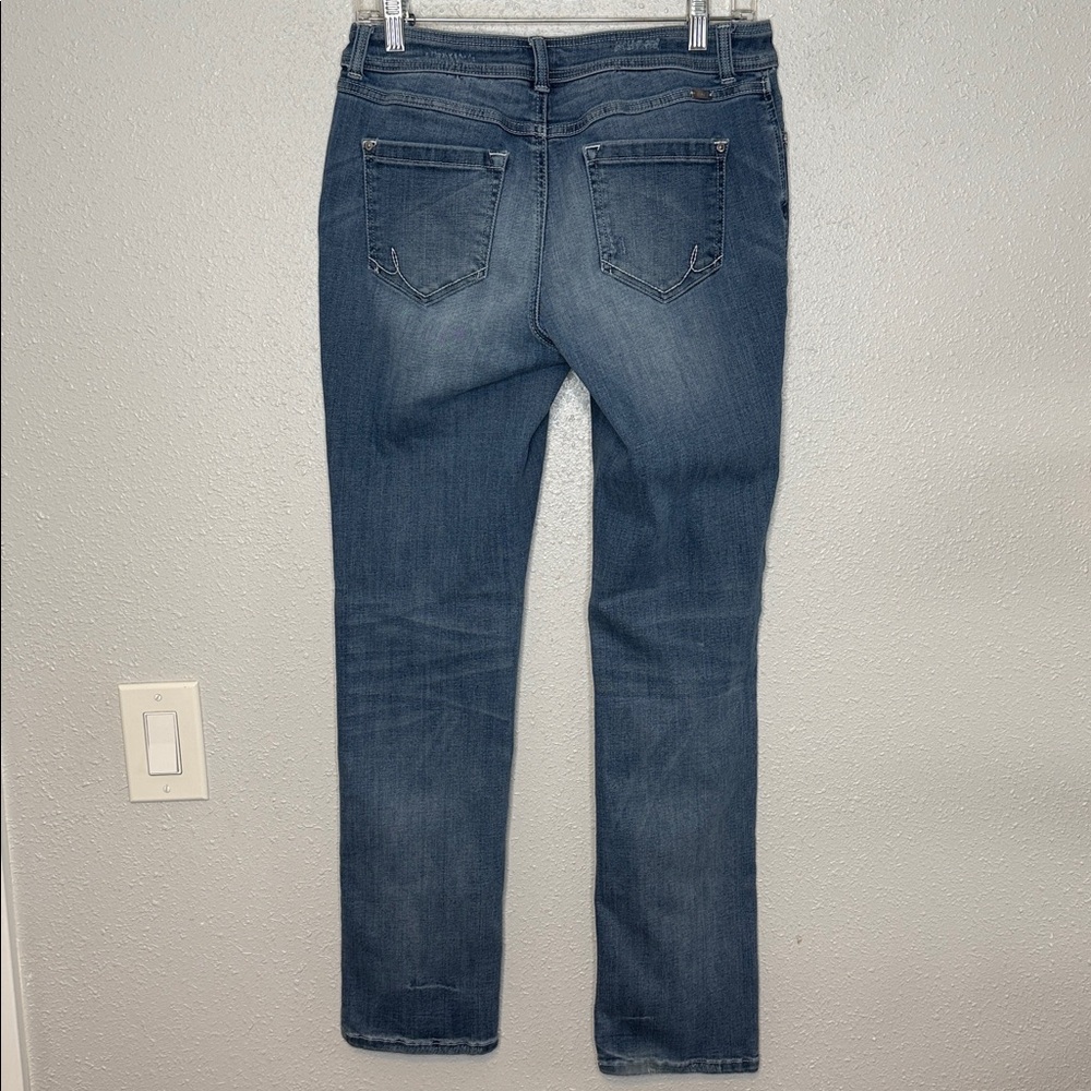 INC Women's Denim Straight Leg Curvy Fit Jeans Size 4 - Picture 5 of 6